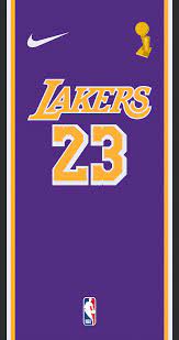 La Lakers Statement Jersey 23 Lebron James With Championship Patch Lebron James Lakers Lakers Wallpaper Lebron James
