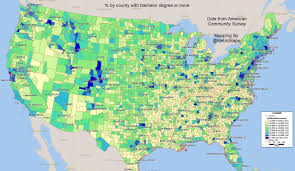 How Well Educated Is Your Home County Education County House County