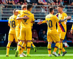 Antoine griezmann produces composed finish to give barcelona lead vs eibar. Messi Suarez Griezmann On Target As Barcelona Dispatch Eibar 3 0 Orissapost