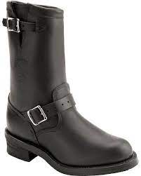 Chippewa 11 Rugged Engineer Motorcycle Boot Black Size 10ee Usa Nib Chippewa Boots Motorcycle Boots Mens Cowboy Boots
