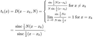 Quite often functions may not be available explicitly but only the values of the function at a set of points, called nodes. Trigonometric Interpolation Wikipedia