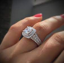Women S Jewelry 2 31 Carat D Vvs1 Diamond Pave Engagement Ring White Gold Finish Halo Engagement Ring Sets Gorgeous Engagement Ring Engagement Ring Selfie