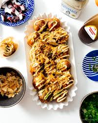 Put brown sugar, butter, water, salt and cayenne into a medium sized saucepan and melt until syrupy. Takoyaki Recipe 4801 I Am A Food Blog
