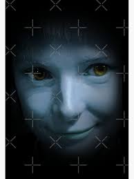 Blue Smiling Face" Poster for Sale by Yampimon