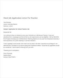 Your cover letter is an especially important part of the application since it. 16 Job Application Letter For Teacher Templates Pdf Doc Free Premium Templates