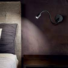 Am bett bieten die leseleuchten vor dem schlafen ausreichend licht fur die abendlekture und sind stets griffbereit um. Ideal Lux Led Wand Leselampe Focus Kaufen Lichtakzente At