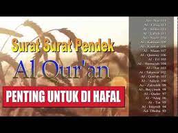 Kumpulan Bacaan Surat Surat Pendek Mudah Di Hafal Relaksasi Pengantar Tidur Obat Stress Juz Amma Youtube Hafalan Membaca Relaksasi