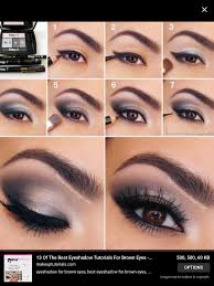 Brown Eyes Smokey Grey Eyeshadow Tutorial Eye Makeup Designs Brown Eye Makeup Tutorial Smokey Eye Makeup