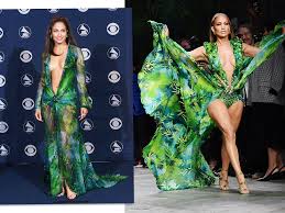 Jennifer lopez brought her sizzling style to sunset boulevard on. Jennifer Lopez S Reprised Green Versace Dress Deserves Its Own Oscar Buzz Vanity Fair