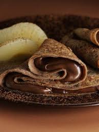 Crepes Legeres Chocolat Noisette Coulis Poire Gingembre Crepes Au Chocolat Chocolat Chocolat Noisette