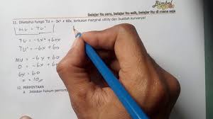Disini saya akan bahas contoh perhitungan metode weighted product secara manual. Mencari Marginal Utility Beserta Kurvanya Youtube