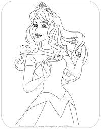 Coloring pages disney princess aurora. Sleeping Beauty Coloring Pages Disneyclips Com