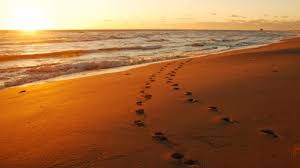 Resultado de imagen para Caminantes con huellas de sol
