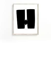 Aesthetic Printable Black And White Wall Art Letter H Quote Printable Wall Art Black And White Aesthetic Etsy Wall Art Quotes Wall Quotes Printable Quotes