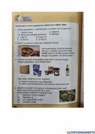 Dalam mengawetkan makanan harus diperhatikan jenis bahan makanan yang diawetkan, keadaan bahan makanan. Sains Tahun 6 Online Exercise