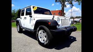 Gas mileage, engine, performance, warranty, equipment and more. 2014 Jeep Wrangler Unlimited Sport Youtube