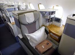 Business Class Seats On The Emirates A380 Flying Business Class Business Class Business Class Seats