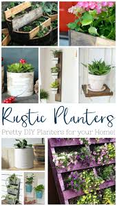 15 awesome diy pallet wood furniture ideas you have to craft. How To Make Your Own Planter Rustic Planter Diy Ideas