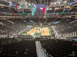 fiserv forum section 112 milwaukee bucks rateyourseats com