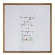 Diy 3 beautiful wall decoration ideas easy wall decoration ideas paper craft diy wall decor. Beautiful Girl Wood Wall Decor Hobby Lobby 1470749