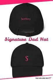 Signature Dad Hat Dad Hats Hats Vintage Outfits