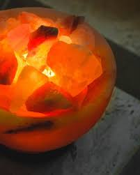 Made of himalayan pink salt and either powered by a light bulb or candle, these lamps are said to clean the air in your home. 8 Ways To Purify Home Air Naturally