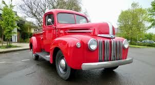 Image result for Federal Red 1946 Truck