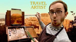 I painted this 3000 year old building