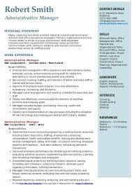Proper maintenance of accounting records; Administrative Manager Resume Samples Qwikresume