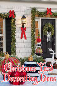Outdoor christmas decorations ideas lawn. Outdoor Christmas Yard Decorating Ideas