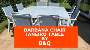 B Q Patio Barbana Garden Chairs And Janeiro Patio Table Detailed Review Including Assembly Youtube
