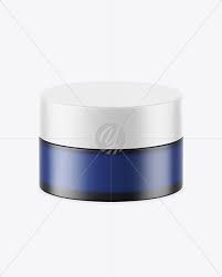 Download Frosted Blue Glass Cosmetic Jar Mockup In Jar Mockups On Yellow Images Object Mockups Yellowimages Mockups