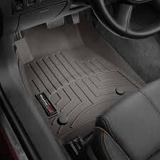 The mats have deeply sculpted channels designed to trap water, road salt, mud and sand. Weathertech Floorliners Laser Measured Perfect Fit Floor Mats Covercraft