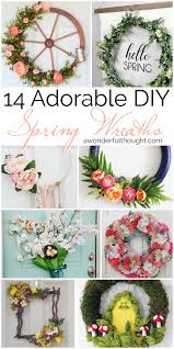Homemade coffee machine descaler instructions for making wreaths. 14 Adorable Diy Spring Wreaths A Wonderful Thought