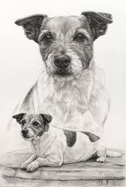 Jack Russel Terrier Dog Paintings Dog Portraits Dog Art