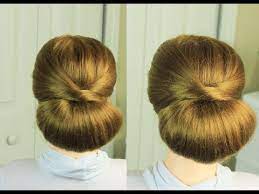 Romantic Hairstyle For Medium Long Hair Low Chignon With Hair Padding Insert Hair Bun Youtube Medium Long Hair Romantic Hairstyles Bun Hairstyles