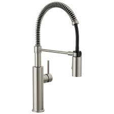 When it comes to a reliable kitchen faucet brand, delta is usually the top of the list. Single Handle Pull Down Kitchen Faucet 18803 Sp Dst Delta Faucet