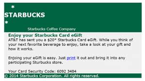 Our gaming sponsers are trying to spread the word about fun. Beware Of Fraudulent Starbucks Egift Card Email