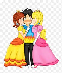Princess peach and princess daisy. Super Princess Peach Princess Daisy Rosalina Luigi Luigi Child Friendship Png Pngegg