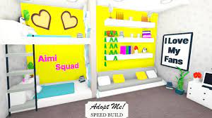 Twins Bedroom Idea Adopt Me Roblox Cute Room Ideas Home Roblox Cool House Designs