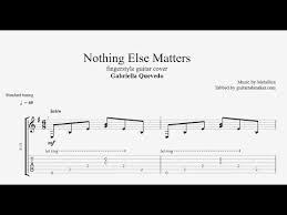 This product was created by a member of smp press, our global community of independent composers, arrangers, and songwriters. Nothing Else Matters Tab Fingerstyle Guitar Tab Pdf Guitar Pro Youtube
