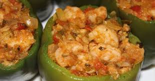 Shrimp Stuffed Peppers Realcajunrecipes Com La Cuisine De Maw Maw Recipe Stuffed Peppers Bell Pepper Recipes Peppers Recipes