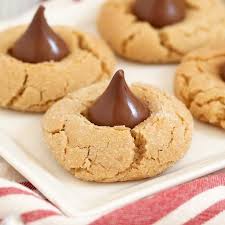 Peanut Butter Blossoms Recipe Recipe Cookies Recipes Christmas Peanut Butter Blossoms Recipe Peanut Butter Blossom Cookies