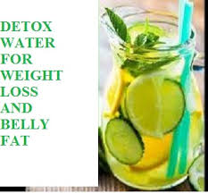 detox water for weight loss flat