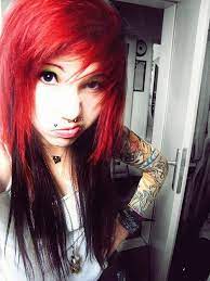 Scene Hair Red Scene Hair Scene Haircuts Scene Girl Hair