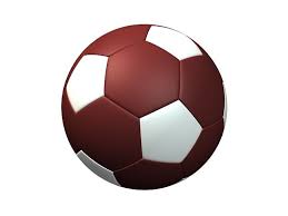 Red And White Soccer Ball 3d Model Soccer Ball Soccer Ball