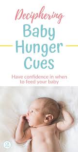 Reaches for or points to food. Hunger Cues How To Know If Baby Is Hungry Babywise Mom
