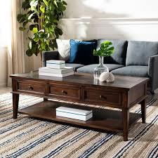 Birch Lane Coffee Tables Joanna Coffee Table With Storage In 2020 Coffee Table Rectangle Coffee Table With Storage Solid Wood Coffee Table