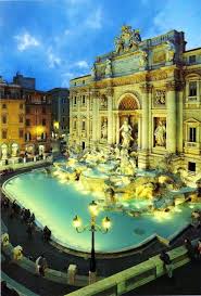 Trevi Fountain Rome Italy Pixohub Travel Trevi Fountain Rome Places To Travel
