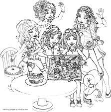 By best coloring pages december 30th 2019. Coloring Pages Of Lego Friends Coloring Pages Printable Com